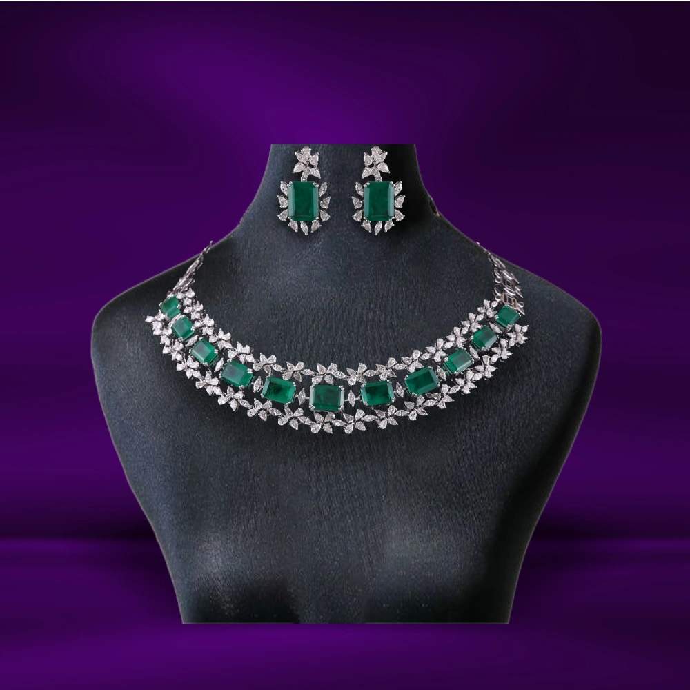 Diamond Necklace Set